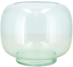 Világoszöld üveg váza FIEN