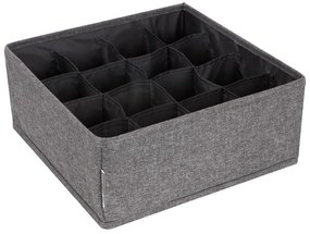 Drawer szürke fiókrendszerező 16 rekesszel - Bigso Box of Sweden
