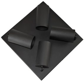 Spotlámpa FARGO 4xGU10/30W/230V fekete