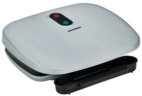 Heinner HEG-F1000SL - Kontaktgrill 1000W/230V matt króm/fekete