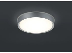 TRIO-659011887 CLARIMO Szürke Színű Fürdőszoba Mennyezeti Lámpa LED 18W IP44