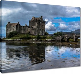 Vászonkép 50x40 Pillantás a várra