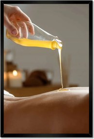 Poszterek keretben 40x60 Masszázs olajjal Spa Olaj