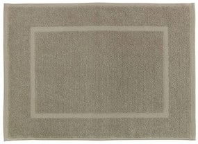 Világosbarna textil fürdőszobai kilépő 40x60 cm Zen – Allstar