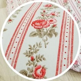 Falu rózsaszín pamut ágyneműhuzat TiaHome - 1x Párna 90x70cm, 1x Paplan 140x200cm