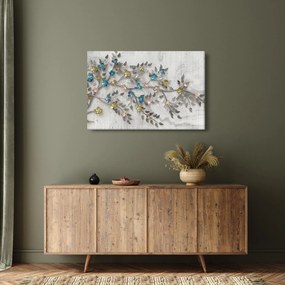 Kép - Az ágon - absztrakt (90x60 cm)