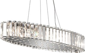 ELSTEAD KLCRYSTALSKYEIL CRYSTAL Kristály Függesztett Lámpa Króm, Átlátszó G9 IP44