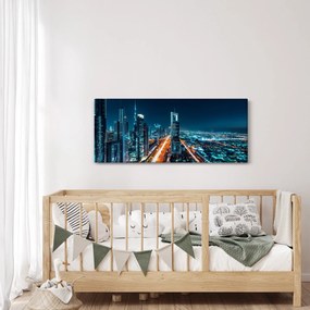 Kép - Dubai éjszaka (120x50 cm)