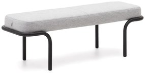 Világosszürke pad Compo – Kave Home