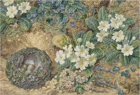 Divatos 3D Fali Tapéta Tavaszi kompozíció 152x104 Ragasztóval