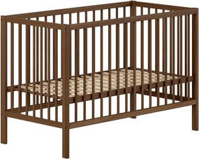 Barna bükkfa babaágy állítható magassággal 60x120 cm Dino – Vipack