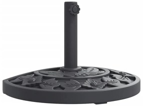 félkör alakú napernyőtalp rúdhoz Ø38 / 48 mm 9 kg