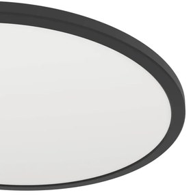 Eglo 901441-LED ROVITO fürdőszobai mennyezeti lámpa 16,8W/230V, 50 cm, IP44, fek