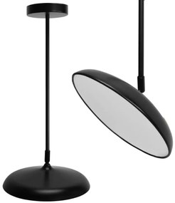 Modern LED lĂĄmpa ĂĄllĂthatĂł magassĂĄggal fekete