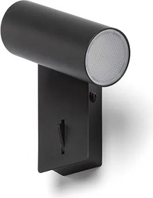 RENDL TAPIO I SQ nástěnná černá 230V LED 4.5W 3000K