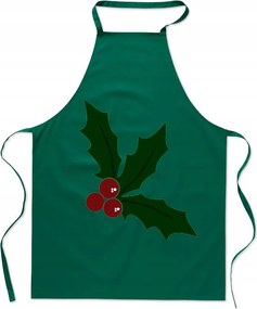 Karácsonyi Konyhai Kötény Magyal Levél Holy