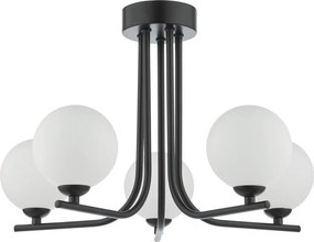 Dar Lighting modern mennyezeti lámpa cradle fekete darcra5422-02