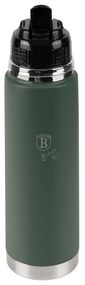 Berlinger Haus matt zöld rozsdamentes acél termosz 750 ml