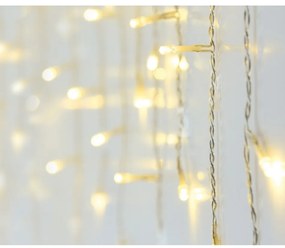 Karácsonyi fényeső 180 LED, IP44, 6 m, fehér