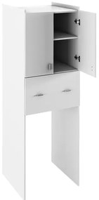 NATALI TYP 9 mély szekrény a mosógép fölé, fehér