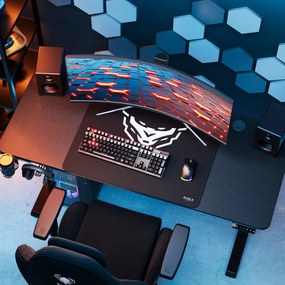 Diablo X-Tensio Állítható Magasságú Íróasztal 1400 Fekete