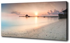 Vászon nyomtatás Beach maldív oc-87760968