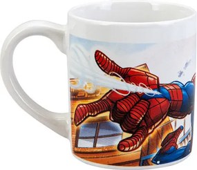 Pókember Streets porcelán bögre 235 ml (8 oz) Díszdobozban