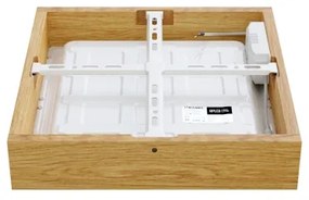 APLED - LED Mennyezeti lámpa QUADRA LED/24W/230V tölgy