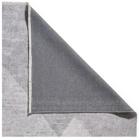 Világosszürke mosható pamutkeverék szőnyeg 122x170 cm Whisper – Think Rugs