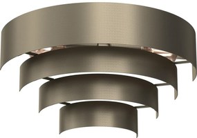 Fali lámpa RINGS 2xE27/15W/230V réz