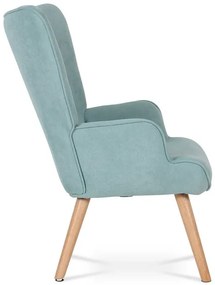 Kék Szövet U‑Fotel. AK-302 BLUE2