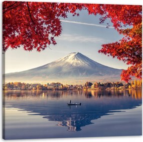 Vászonkép Gyönyörű Tájkép Hegy Természet 60X60 cm Ideális ajándék