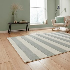 Mentazöld szőnyeg 160x230 cm Cove Stripe – Catherine Lansfield