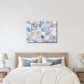 Kép - Geometrikus formák a falon (70x50 cm)