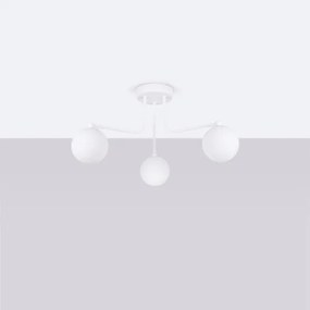 Sollux SL.1659 - Csillár rúdon ASTRAL 3xG9/8W/230V fehér