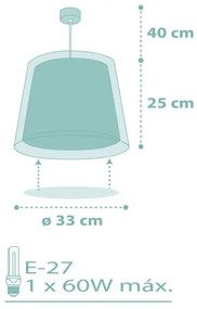 Dalber 81172H - Gyerek csillár DREAM FLOWERS 1xE27/60W/230V