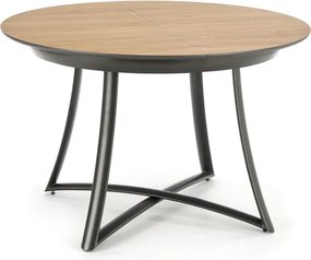 MORETTI bővíthető étkezőasztal – arany tölgy / szürke / antracit 118 – 148 cm