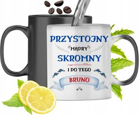 Mágikus Bögre Bruna Fekete Színváltós, fényképes nyomattal