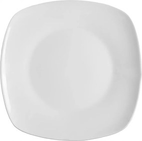 sekély tányér 24cm Mona porcelán Fehér