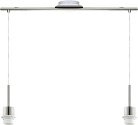 Brilagi - LED csillár zsinóron NUBILA 2xE27/60W/230V fehér
