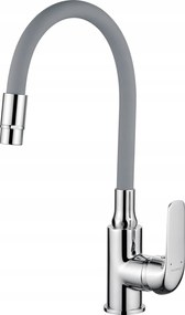 Elza Álló Mosogató Csaptelep Flexibilis 2 Funkciós, Króm/szürke