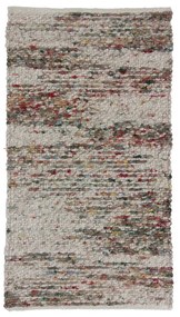 Vastag gyapjú szőnyeg Rustic 71x130 szövött modern szőnyeg