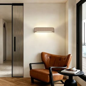 BRILAGI - LED dimmelhető fali lámpa FALCON MODERN LED/14W/230V 40 cm bézs + távirányító