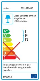 KN13 barna-arany fenyőfa éjjeli lámpa