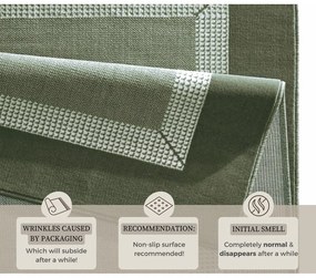 Zöld szőnyeg 160x230 cm Band – Hanse Home
