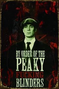 Dekorációs tábla Tepsi 20x30 cm Peaky Blinders Film Retro Vintage