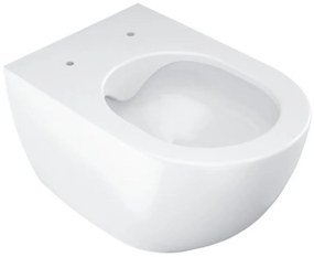 Ravak Uni Chrome RimOff miska WC wisząca bez kołnierza biała X01535