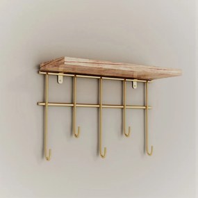 Dekoratif fali polc, 20×10 cm