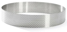 De Buyer 3098.07 perforált torta kerek keret 18,5 cm, rozsdamentes acél
