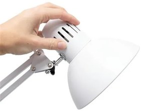 Asztali lámpa, energiatakarékos, felfogatható, MAUL Study, fehér (VLM8230502)